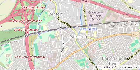 Map of Manchester