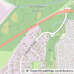 Map of Wimborne, Dorset