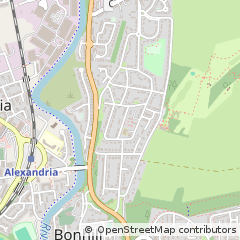Map of Alexandria