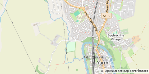 Map of Stockton on Tees, Cleveland