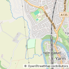 Map of Stockton on Tees, Cleveland