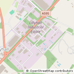 Map of Workington, Cumbria