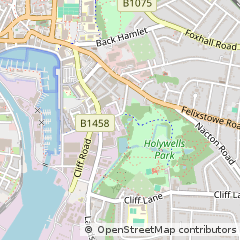 Map of Ipswich, Suffolk