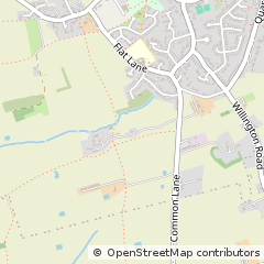 Map of Tarporley, Cheshire