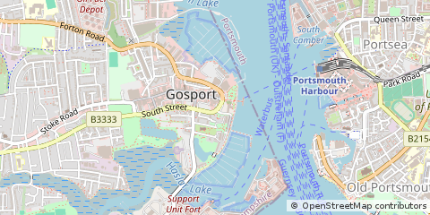Map of Gosport