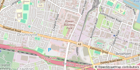 Map of Glasgow