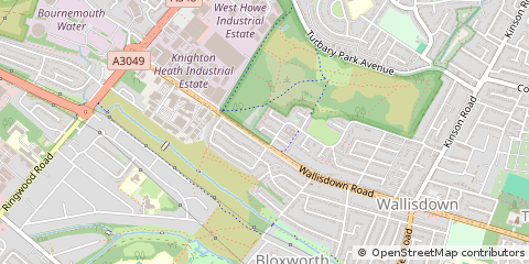 Map of Bournemouth