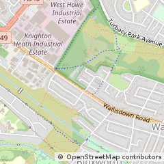 Map of Bournemouth