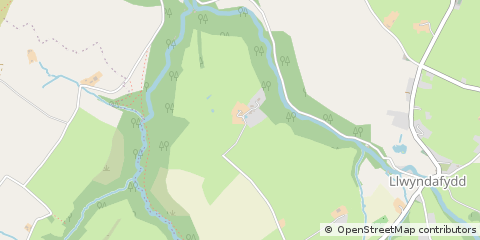 Map of Llandysul