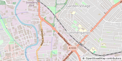 Map of Hull