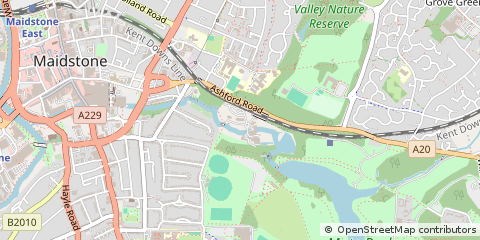 Map of Maidstone