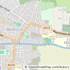 Map of Leigh, Lancashire