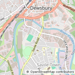 Map of Dewsbury