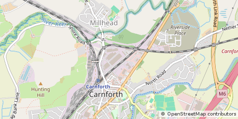Map of Carnforth