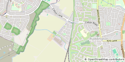 Map of Nottingham