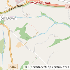 Map of Exeter, Devon