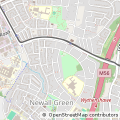 Map of Manchester, Greater Manchester