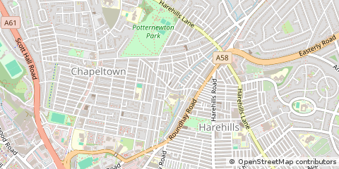 Map of Leeds