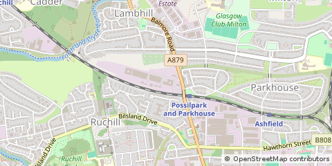 Map of Glasgow