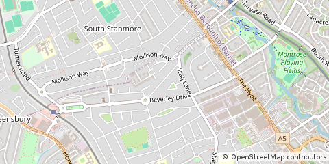 Map of Harrow