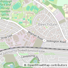 Map of Nottingham
