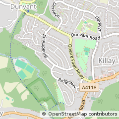 Map of Swansea