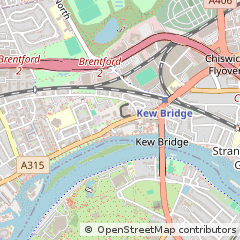 Map of Brentford, London