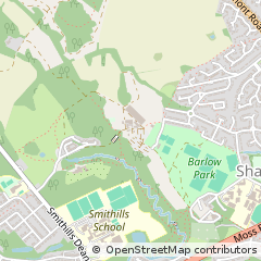 Map of Bolton, Lancashire