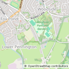 Map of Lymington, Hampshire