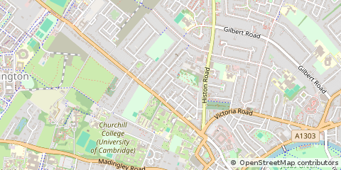 Map of Cambridge