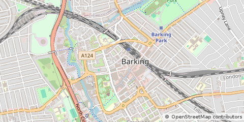 Map of Barking