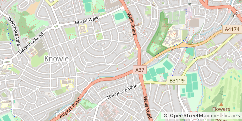 Map of Bristol