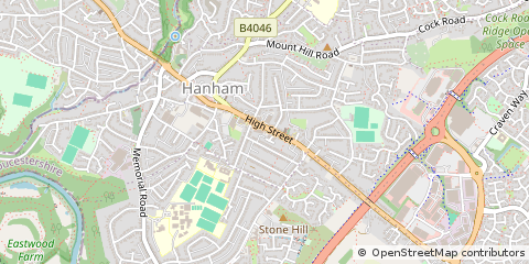 Map of Bristol, Avon