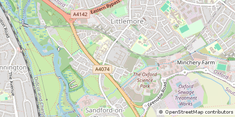 Map of Oxford