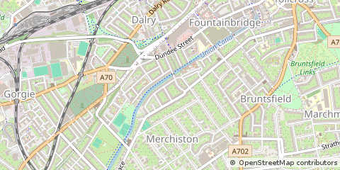 Map of Edinburgh