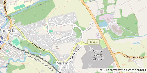 Map of Pontyclun