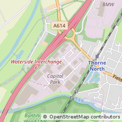 Map of Doncaster