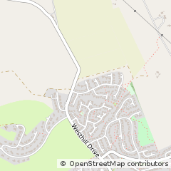 Map of Westhill, Aberdeenshire
