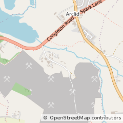 Map of Sandbach, Cheshire