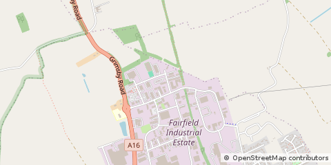 Map of Louth, Lincolnshire
