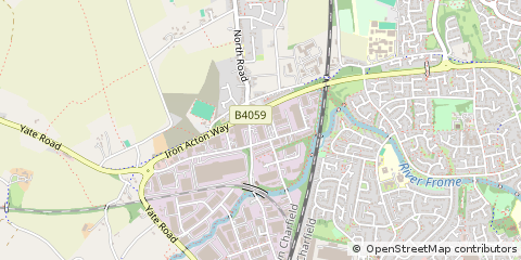 Map of Yate