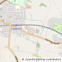 Map of Leyburn, North Yorkshire