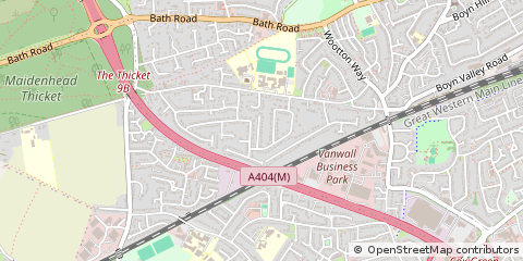 Map of Maidenhead