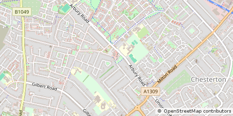 Map of Cambridge
