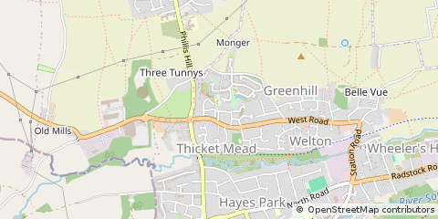 Map of Radstock, Somerset