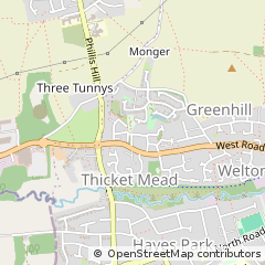 Map of Radstock, Somerset
