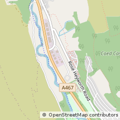 Map of Abertillery