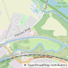 Map of Mexborough, South Yorkshire