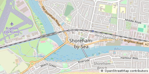 Map of Shoreham-by-SEA