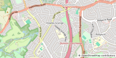 Map of West Midlands